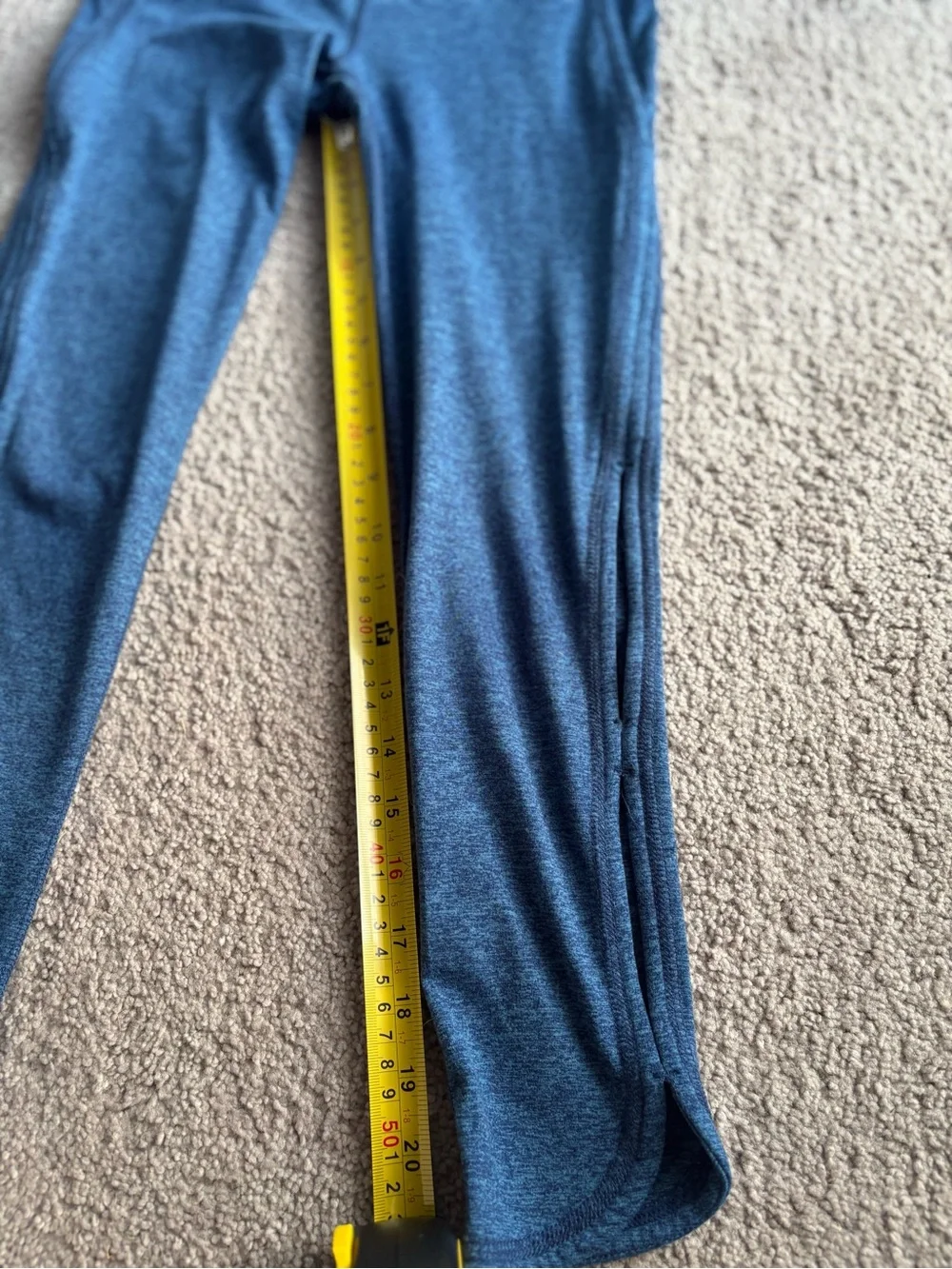 Free People Movement Halo Cut Out Blue Leggings